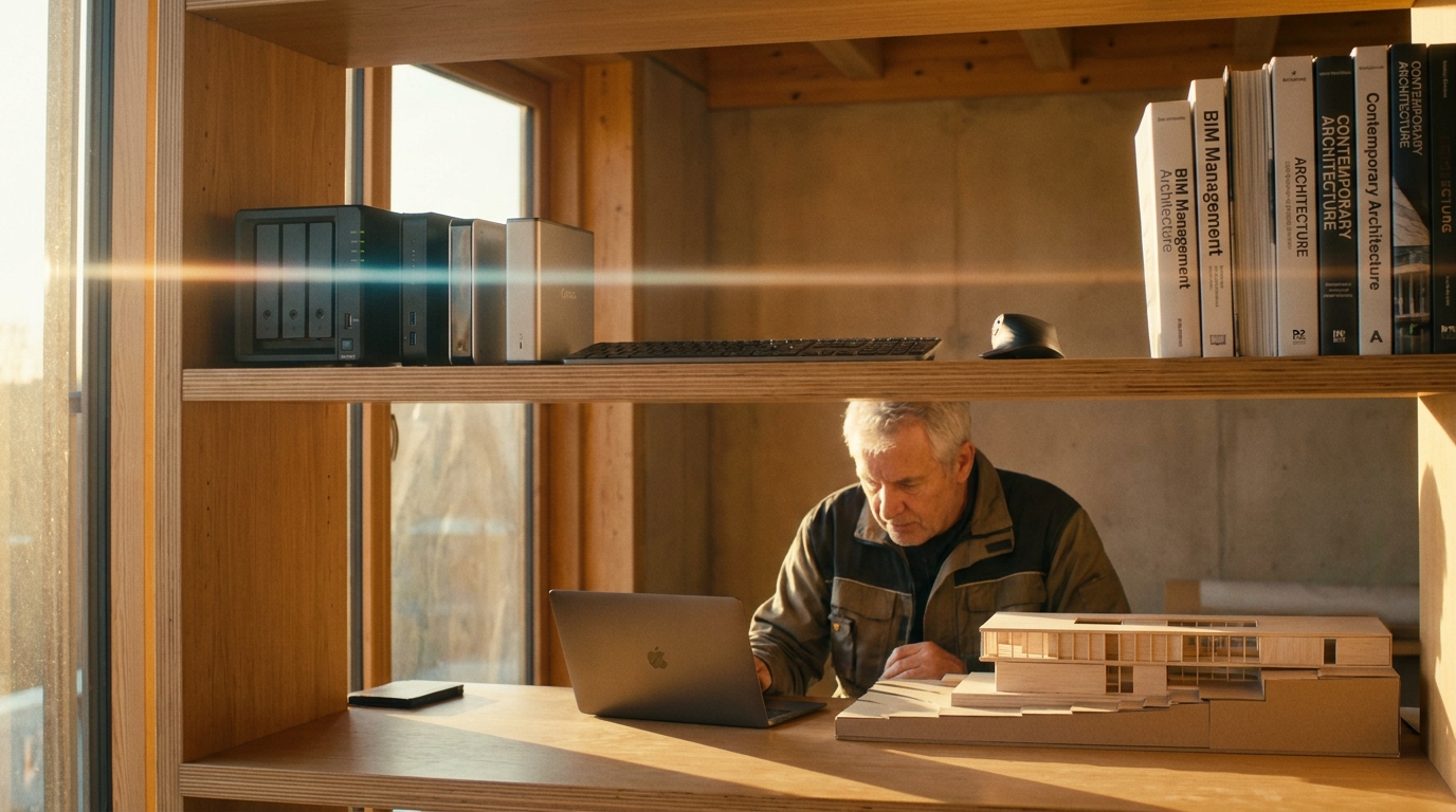 Best External Hard Drives and NAS Setups for Architects Managing Large BIM Files